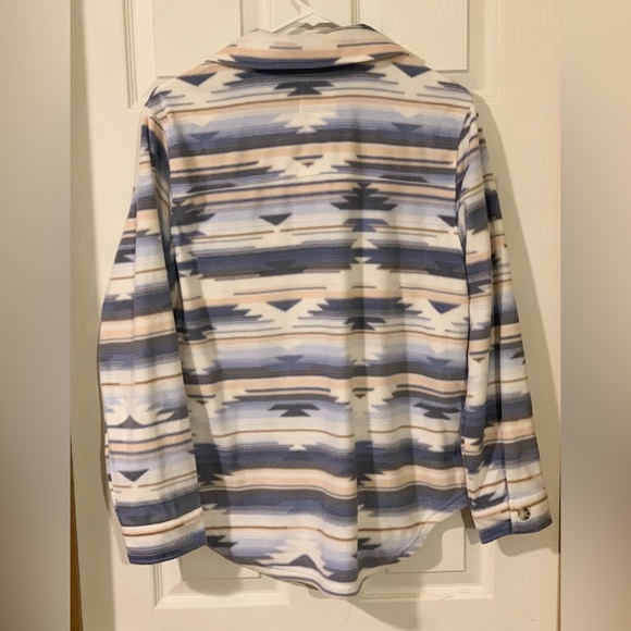 Wallflower fleece button up - Picture 2 of 4